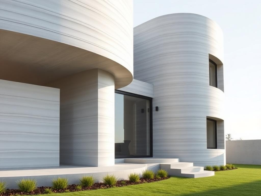 Casa HOM3D construída com impressão 3D em concreto